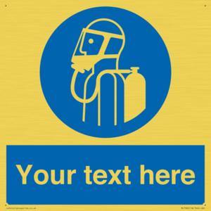 Custom use self contained breathing appliance